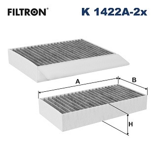 Kupefilter Filtron K 1422A-2x FILTRON