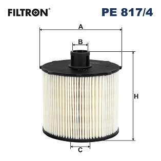 Bränslefilter Filtron PE 817/4 FILTRON