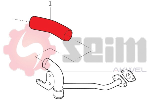 Laddluftslang Seim 981799 SEIM