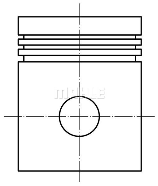 Kolv Mahle 037 36 00 MAHLE