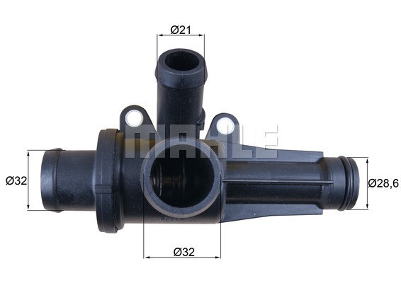 Termostat, kylvätska Mahle Behr TH 45 87 MAHLE Termostat, kylvätska Mahle Behr TH 45 87 MAHLE