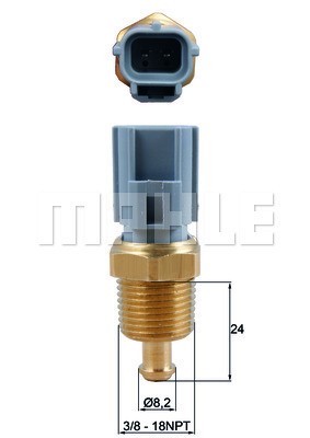 Kylvätsketemperatur-sensor Mahle Behr TSE 26 MAHLE