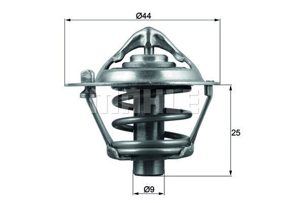 Termostat, kylvätska Mahle Behr TX 113 88D MAHLE