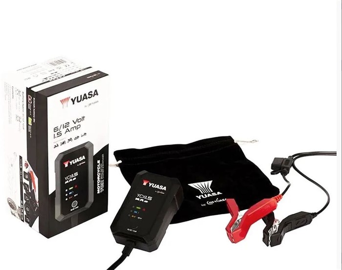 Batteriladdare, Yuasa Smart 1,5 A, Universal YUASA