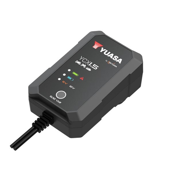 Batteriladdare, Yuasa Smart 1,5 A, Universal YUASA