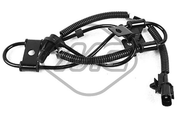 ABS-givare, Sensor, hjulvarvtal, framaxel vänster Metalcaucho 502 Metalcaucho