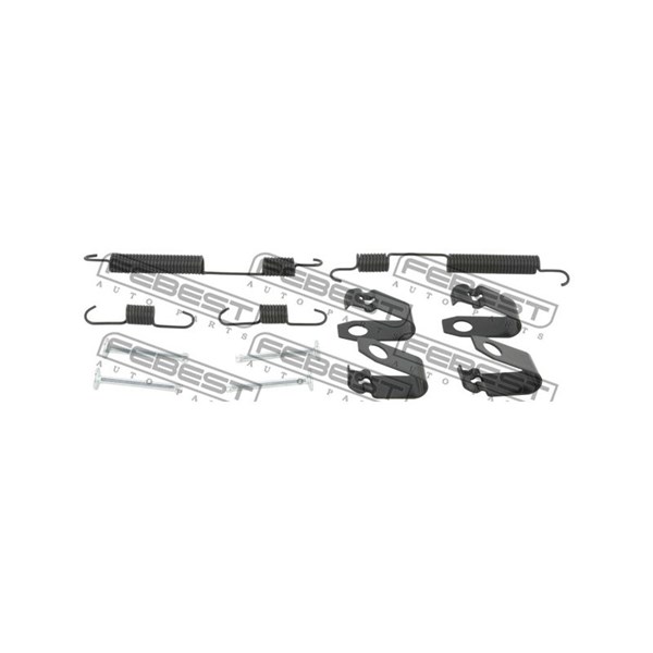 Tillbehörssats, bromsbackar, parkeringsbroms Febest 1204-SOLR-KIT FEBEST