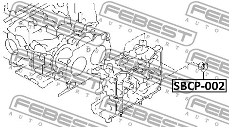 Tätning, tändstiftssäte Febest SBCP-002 FEBEST Tätning, tändstiftssäte Febest SBCP-002 FEBEST