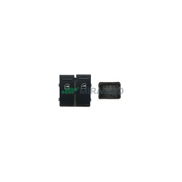 Brytare, fönsterhiss, Vänster fram Miraglio 121/VKB76009 MIRAGLIO