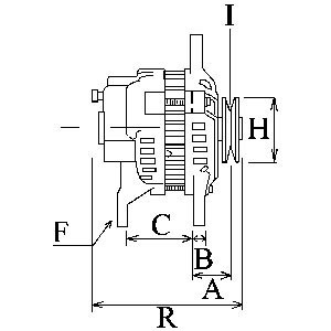 Generator 14V 60A Hc-cargo 110075 HC-Cargo Generator 14V 60A Hc-cargo 110075 HC-Cargo