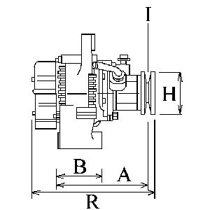 Generator 14V 65A Hc-cargo 110975 HC-Cargo