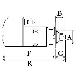 Startmotor 12V Hc-cargo 111102 HC-Cargo