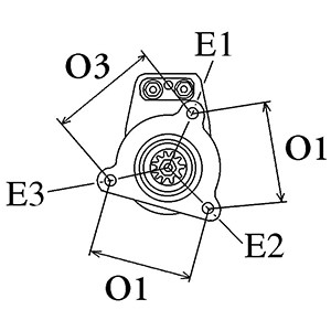 Startmotor 12V Hc-cargo 111102 HC-Cargo