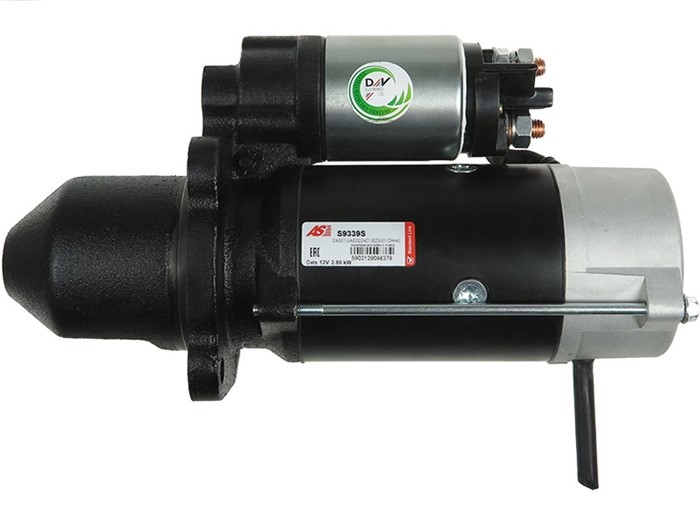 Startmotor 12V As-pl S9339S AS-PL Startmotor 12V As-pl S9339S AS-PL