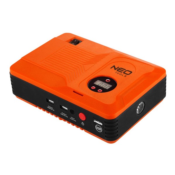 Starthjälp, Kompressor, Power Bank & Ficklampa, Universal
