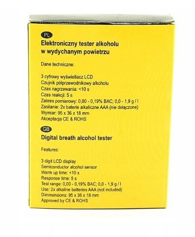 Alkoholmätare med Lcd Display, Universal Alkoholmätare med Lcd Display, Universal