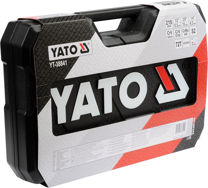 Hylsnyckelsats 1/2, Universal Yato
