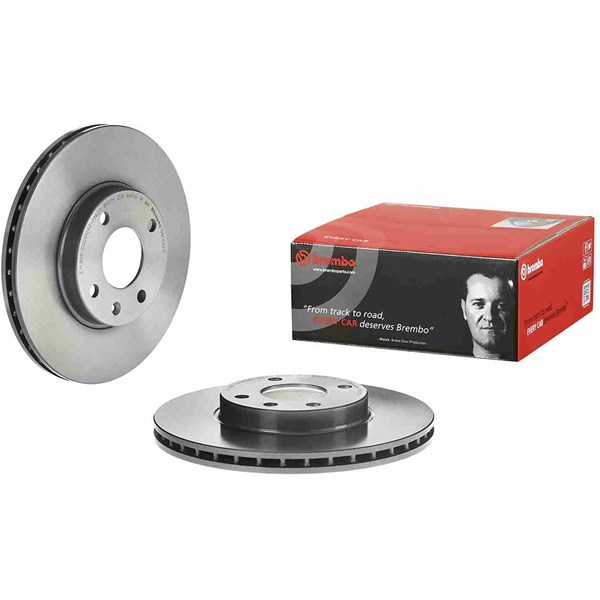 Bromsskiva Ventilerad, Framaxel Brembo 09.E032.11 BREMBO