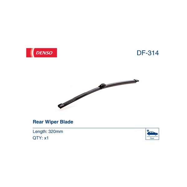 Torkarblad, Bak Denso DF-314 DENSO