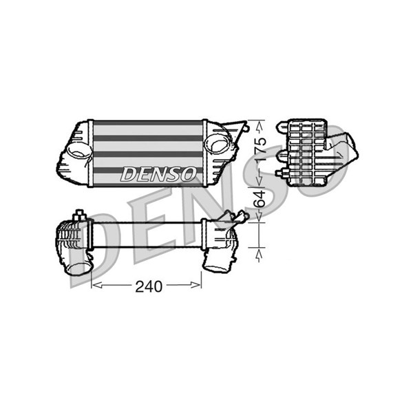 Intercooler Denso DIT09120 DENSO