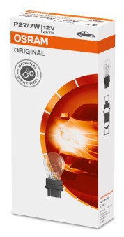 Glödlampa OSRAM ORIGINAL P27/7W W2,5x16q, Bak, Fram OSRAM