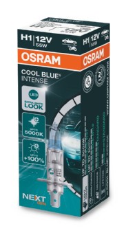 Halogenlampa OSRAM COOL BLUE INTENSE H1 P14,5s OSRAM
