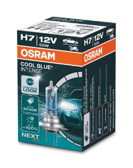 Halogenlampa OSRAM COOL BLUE INTENSE H7 PX26d OSRAM