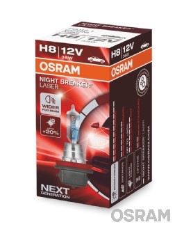 Xenonlampa OSRAM NIGHT break LASER next gen H8 PGJ19-1 Osram 6421 OSRAM