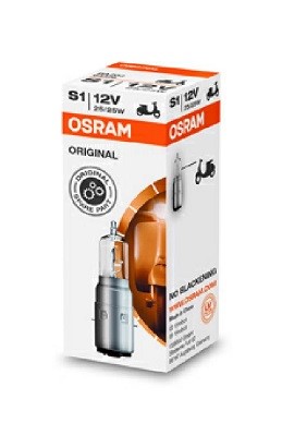 Glödlampa OSRAM ORIGINAL MOTORCYCLE S1 BA20d 12V Osram 64326 OSRAM