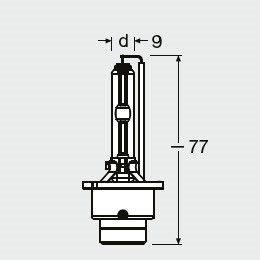Xenonlampa OSRAM XENARC CLASSIC D4s P32d-5 OSRAM