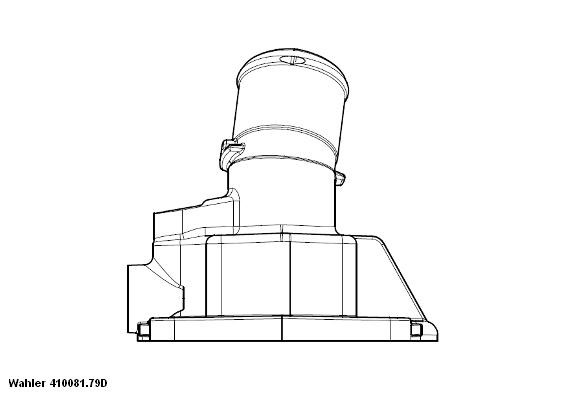 Termostat, kylvätska Borgwarner (wahler) 410081.79D BorgWarner (Wahler)