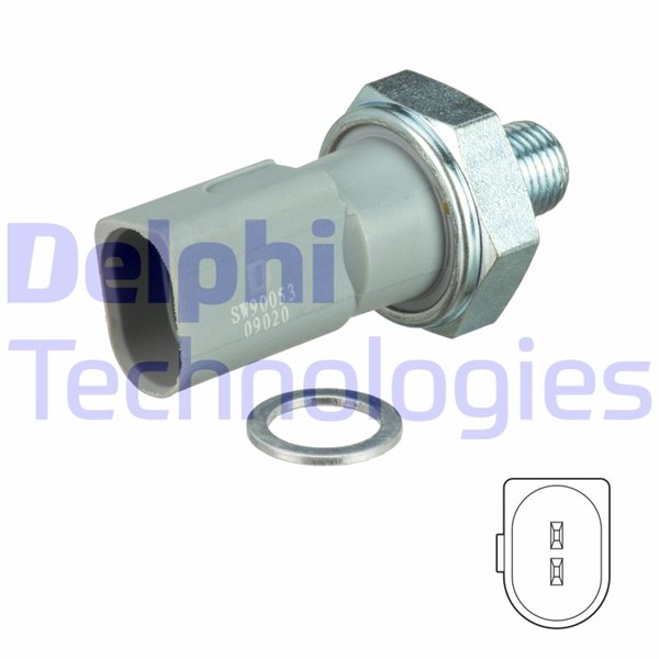 Varningsswitch, oljetryck Delphi SW90053 DELPHI Varningsswitch, oljetryck Delphi SW90053 DELPHI