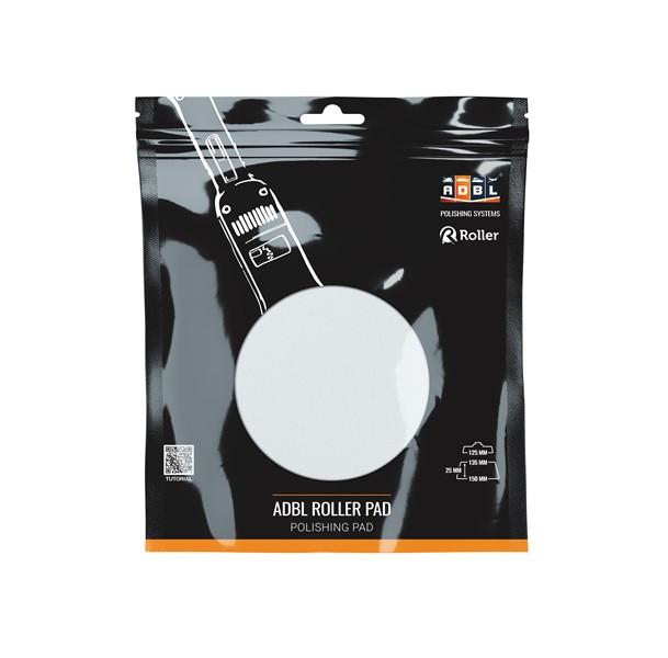 Poleringssvamp Adbl Rullskuren Da 125mm Vit Hård Adbl ADB000154 A ADBL