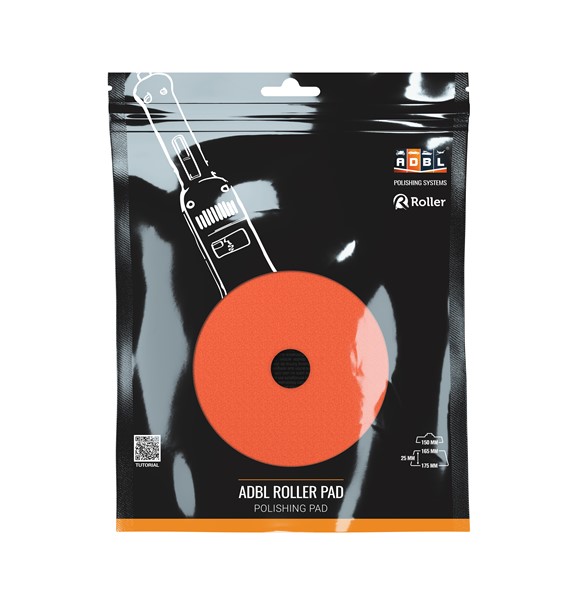 Poleringssvamp Adbl Roller Cut Da 150mm Orange Hard Velcro Adbl A ADBL