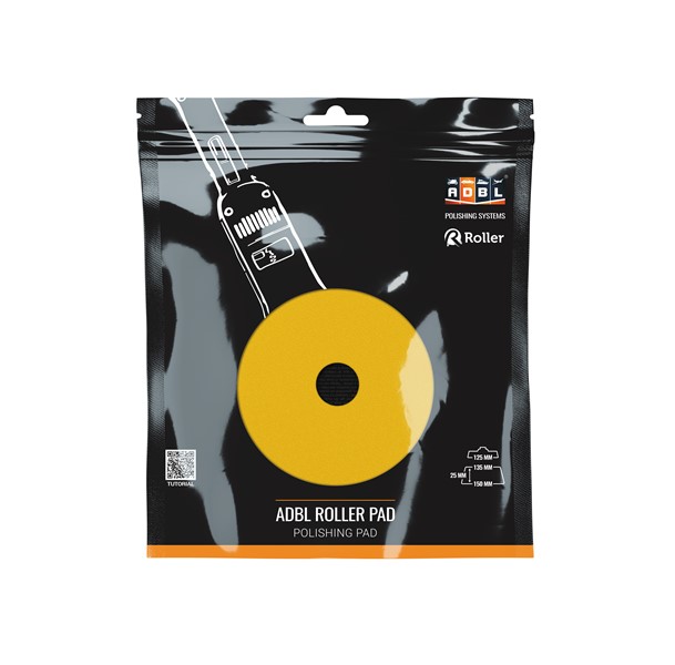 Poleringssvamp Adbl Roller Cut Da 125mm Yellow Hard Velcro Adbl A ADBL