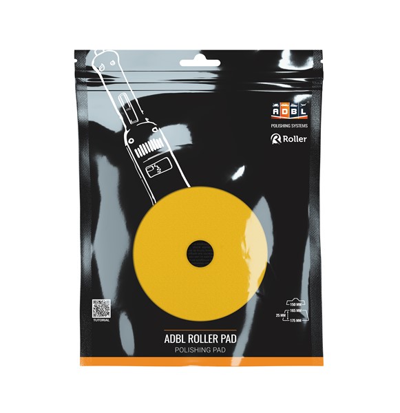 Poleringssvamp Adbl Roller Cut Da 150mm Yellow Hard Velcro Adbl A ADBL