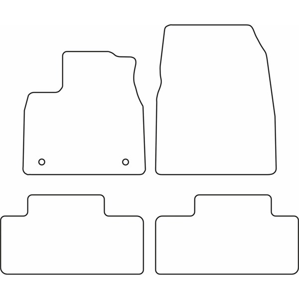 Textilmatta, kupé, Fram eller bak Autostyle TM RE585 AutoStyle