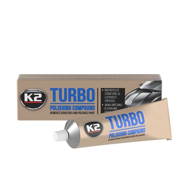 Bilpolish K2 Turbo polermedel pasta, Universal K2