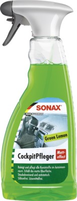 Plastvårdsmedel Sonax Cockpit spray matt effect Lemon-Fresh