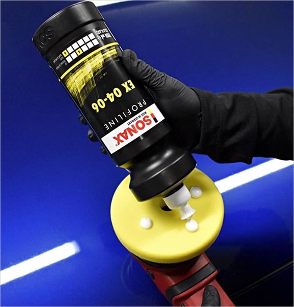 Polertrissa Sonax  yellow 143 Dual Action FinishPad, Universal