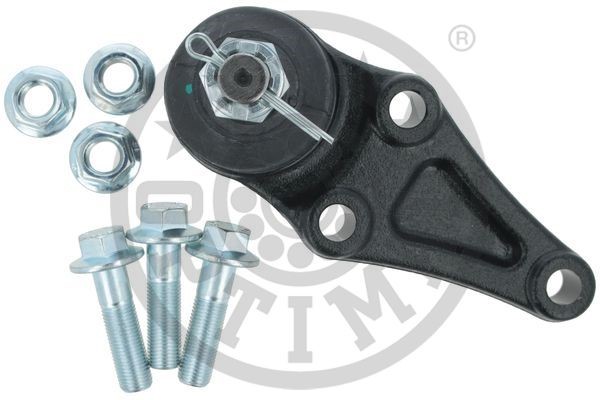 Kulled / Spindelled, framaxel höger, framaxel vänster, Nedre