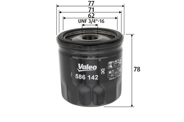Oljefilter VALEO