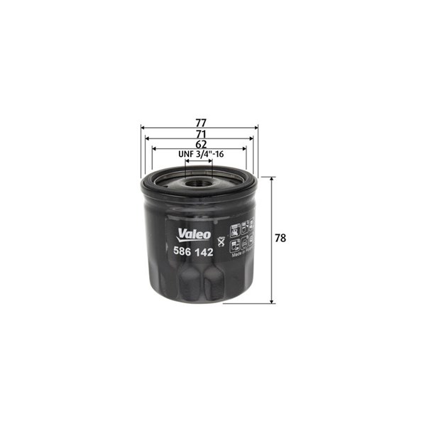 Oljefilter VALEO