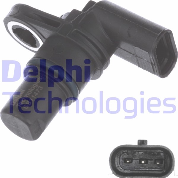Sensor, kamaxelgivare, Avgas-/utsläppssidan, Insugssidan, Nedre,  DELPHI