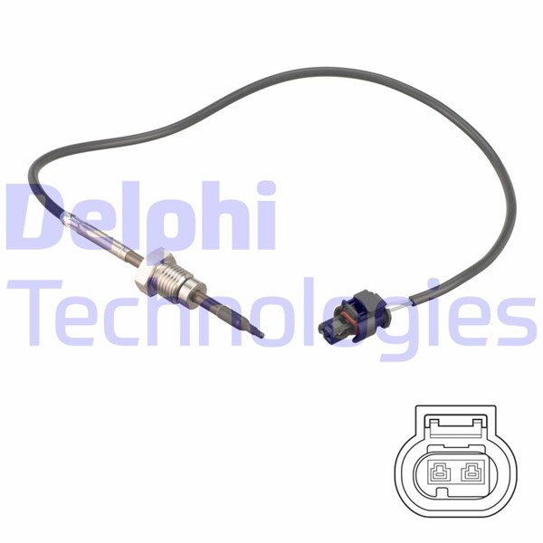Sensor, avgastemperatur Delphi TS30257 DELPHI