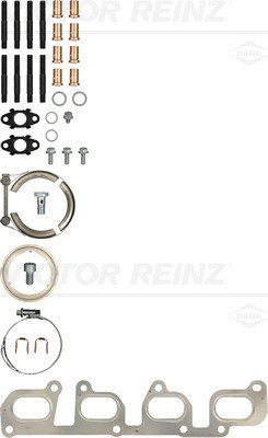 Monteringsats, Turbo Victor reinz 04-10312-01 VICTOR REINZ