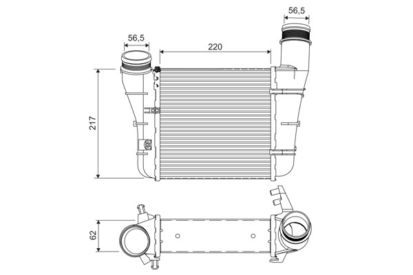 Intercooler Valeo 818757 VALEO
