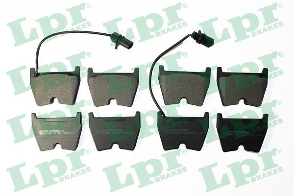 Bromsbeläggsats, Framaxel Lpr 05P2214 LPR