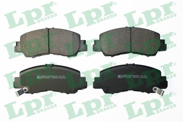 Bromsbeläggsats, Framaxel Lpr 05P2230 LPR