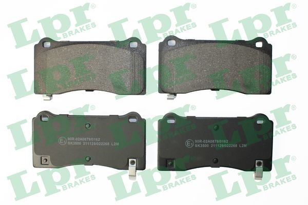Bromsbeläggsats, Framaxel Lpr 05P2268 LPR